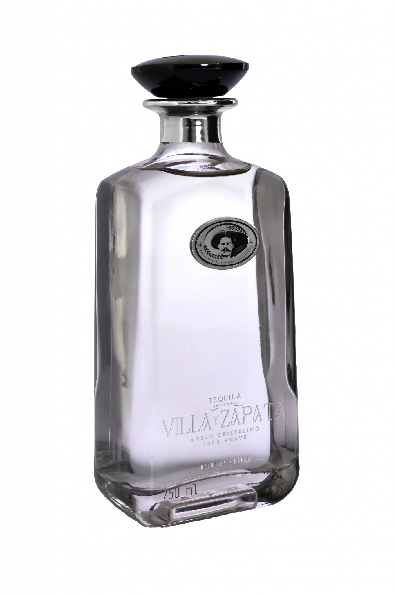 Cristalino bottle portrait on white background