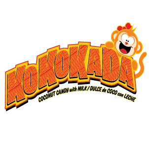 Kokokada coconut candy with milk product logo
