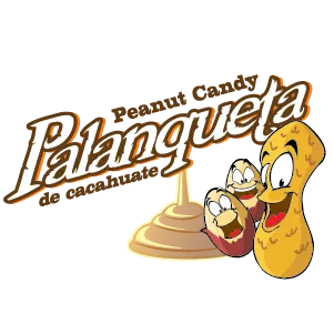 Palanqueta peanut candy product logo