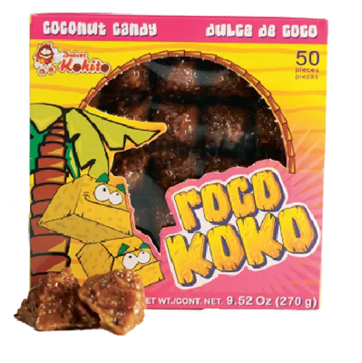 Roco Koko 50-piece box front view with loose pieces