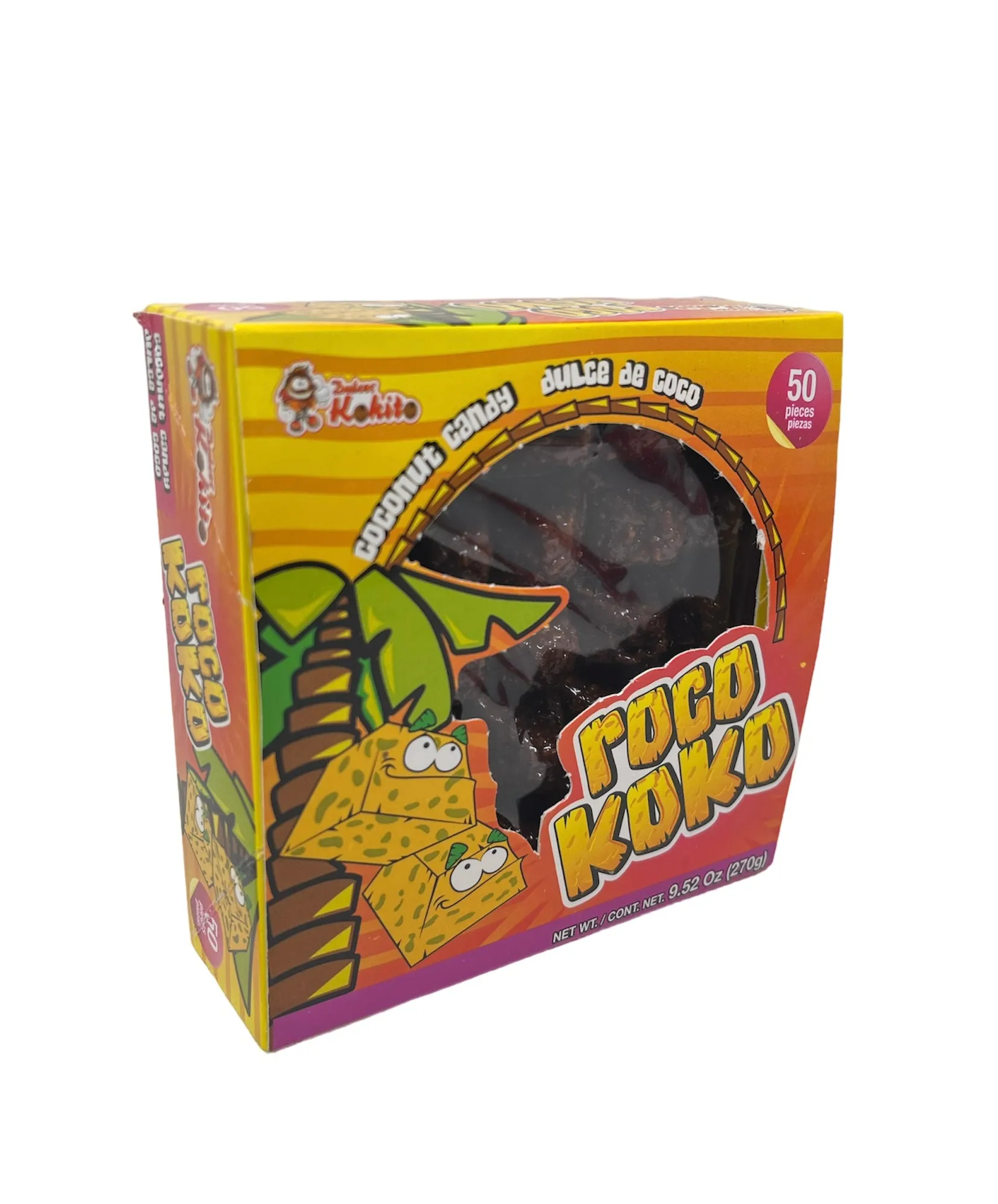 Roco Koko coconut candy 50-piece display box, 270g