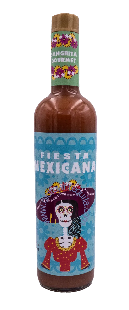 Sangrita Gourmet 750ml bottle on white background