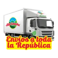 Alta Cosecha nationwide shipping promotion with branded delivery truck