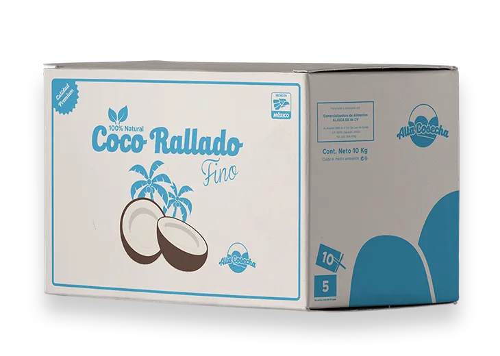 Alta Cosecha fine shredded coconut wholesale box