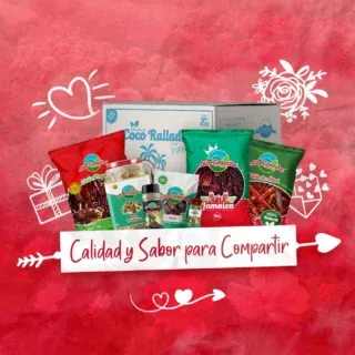 Alta Cosecha Valentine's Day product assortment with gift theme